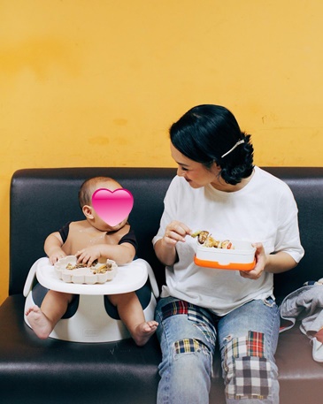 7 Trik MPASI ala Andien Aisyah ini bikin anak auto lahap makan