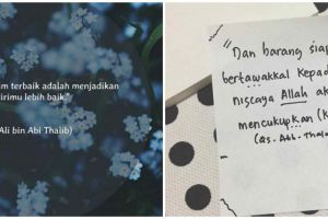 101 Kata-kata bijak Islami untuk kehidupan sehari-hari, bikin tenteram