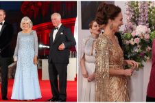7 Potret Kate Middleton hadiri premier film James Bond, tampil glamor