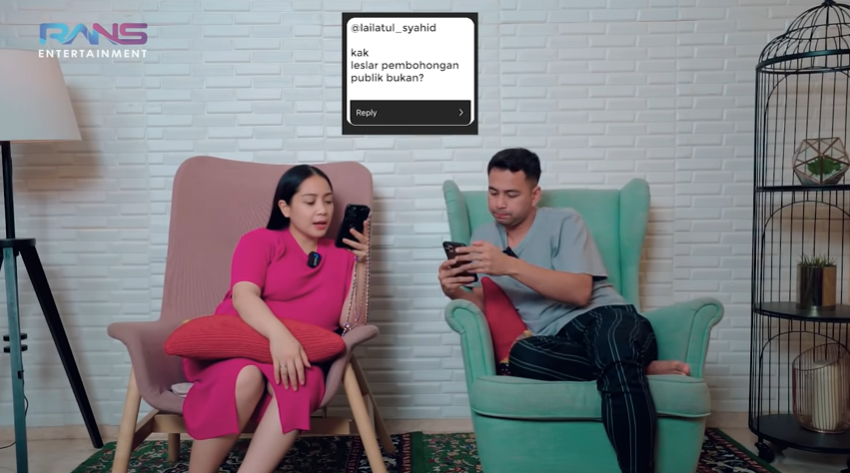 Lesty dan Rizky Billar dituding bohongi publik, ini kata Raffi Ahmad