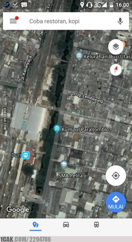 11 Tulisan lucu di pin lokasi Google Maps ini bikin dahi berkerut