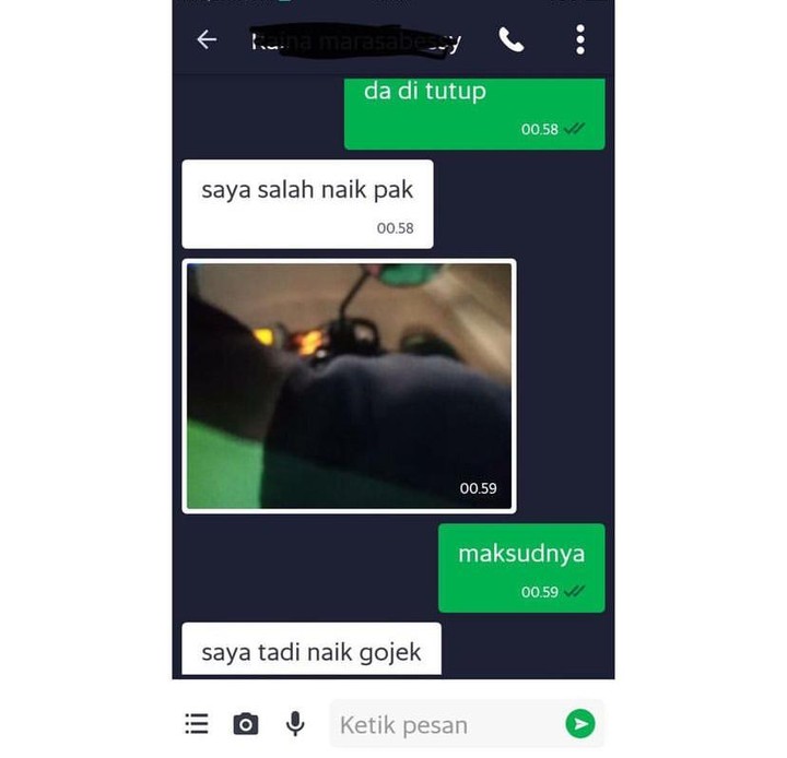 11 Chat lucu driver ojek online nyari penumpang, endingnya bikin heran