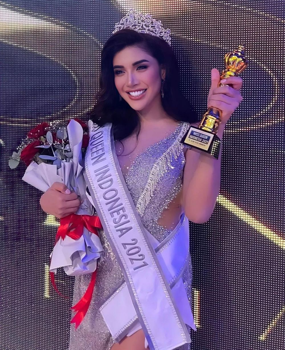 9 Momen Millen Cyrus ikut Miss Queen Indonesia 2021, sabet gelar juara