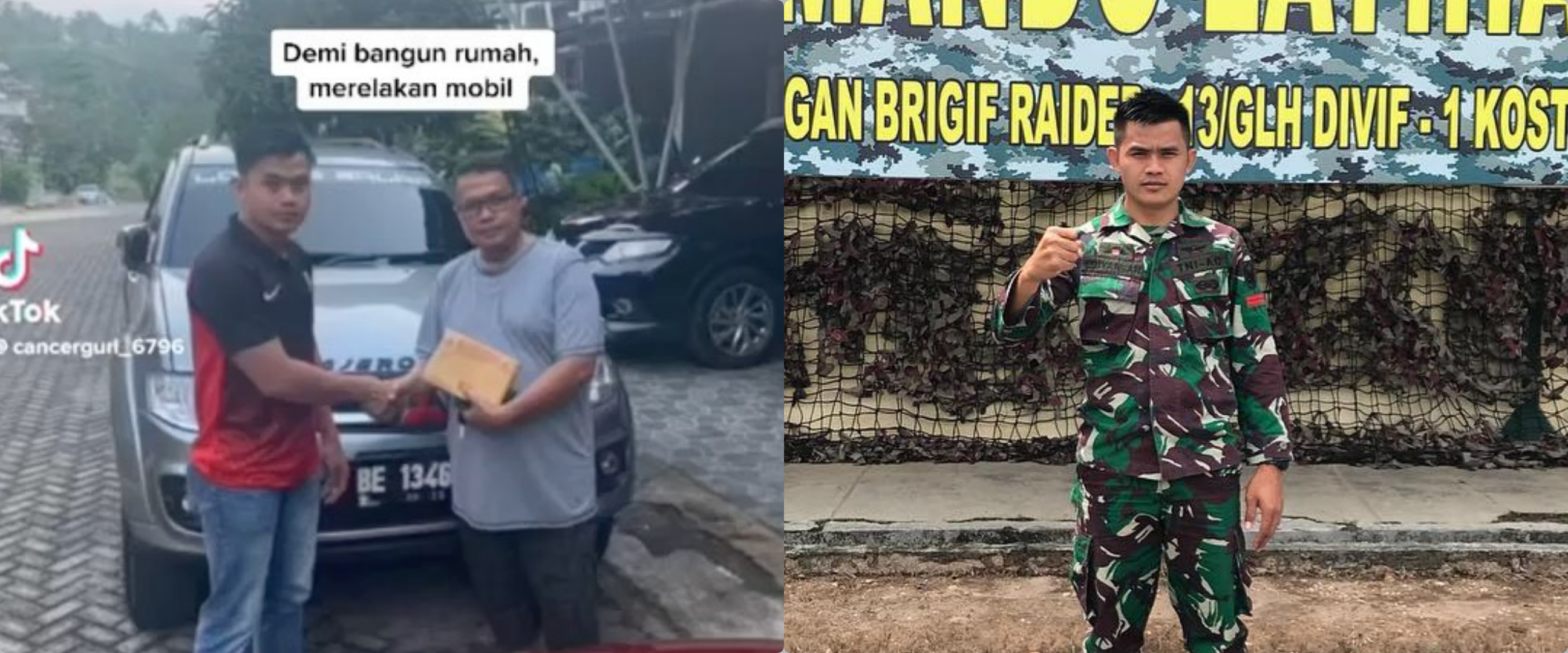 Sempat diremehkan orang, prajurit TNI ini sukses bangun rumah impian