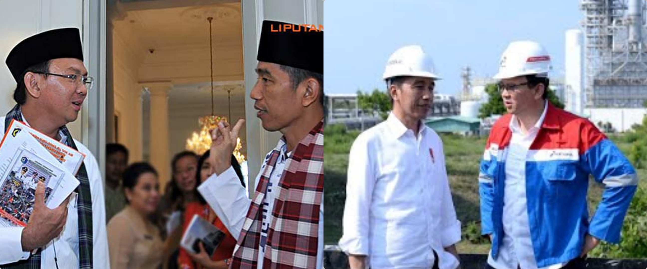 Detik-detik Jokowi bertemu Basuki Tjahaja Purnama, reuni dadakan