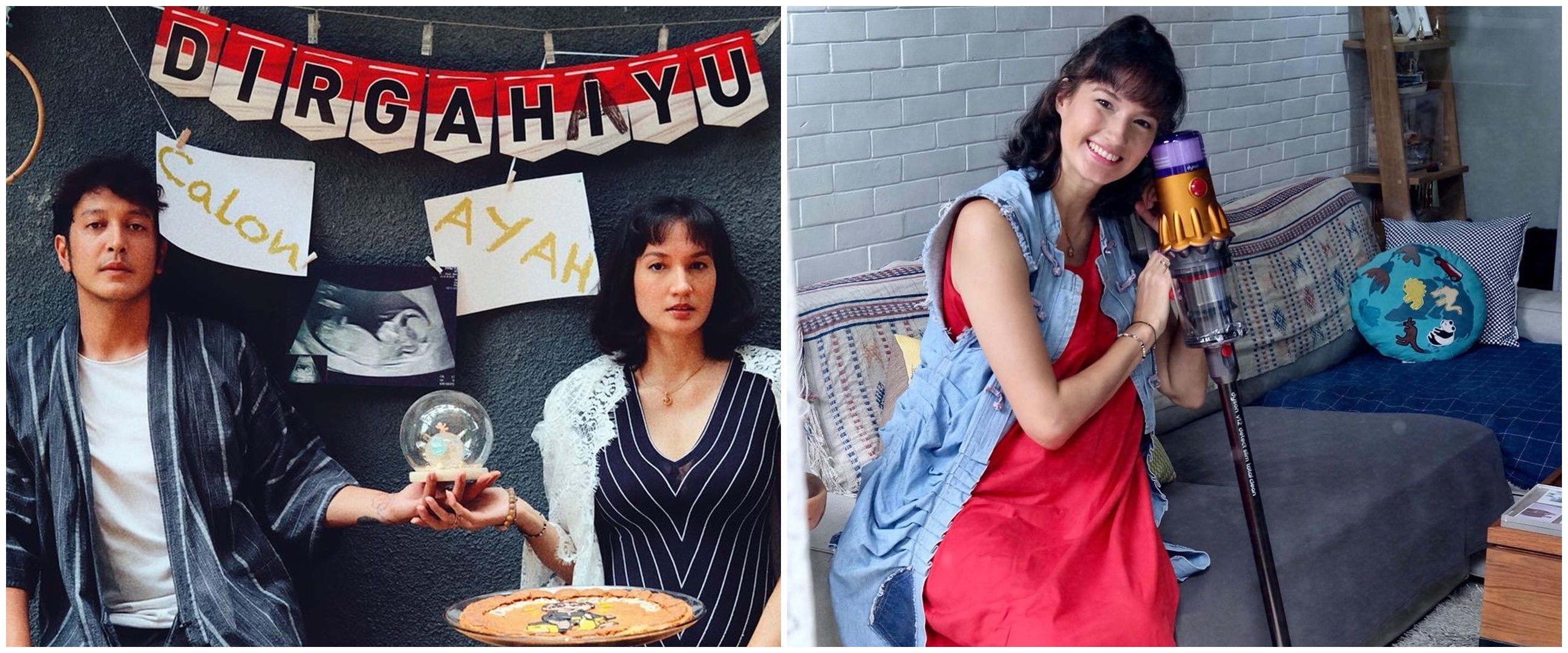 7 Cara Nadine Chandrawinata pilih outfit hamil, tampil simpel & modis