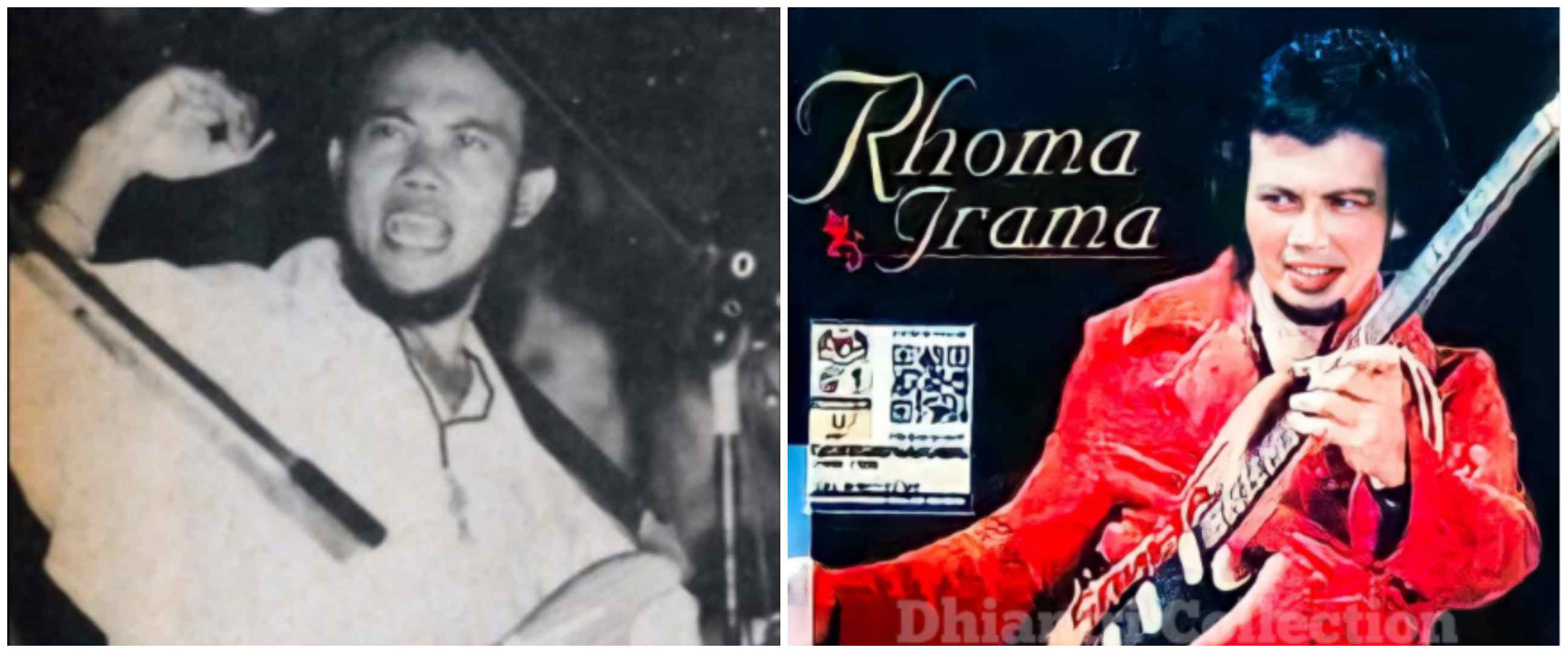 11 Gaya busana Rhoma Irama saat muda, syal dan cutbrai jadi andalan