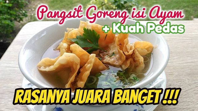 21 Resep pangsit kuah, gurih dan cocok hangatkan badan