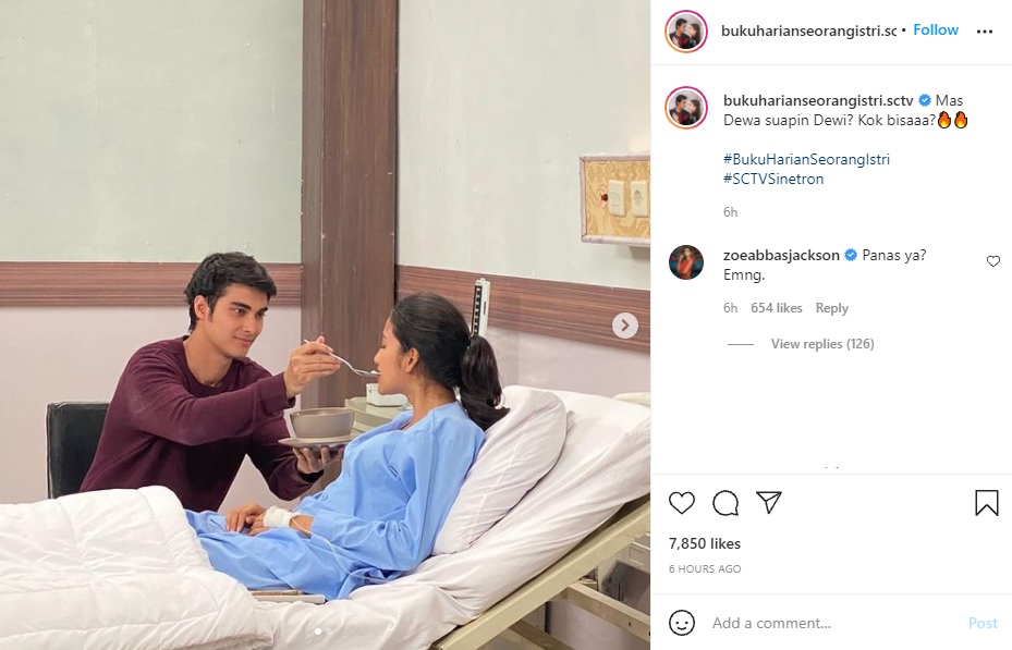 Momen Cinta Brian suapi Claresta, komentar Zoe Abbas jadi perhatian