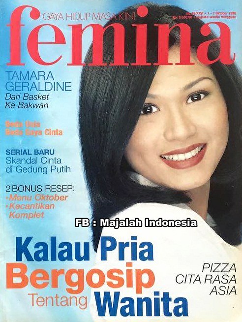 9 Potret lawas Tamara Geraldine di cover majalah, senyumnya merekah