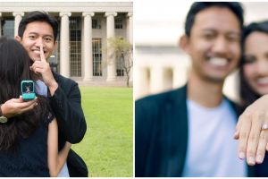 Unik tapi romantis, ini 9 momen Belva Devara lamar Sabrina Anggraini