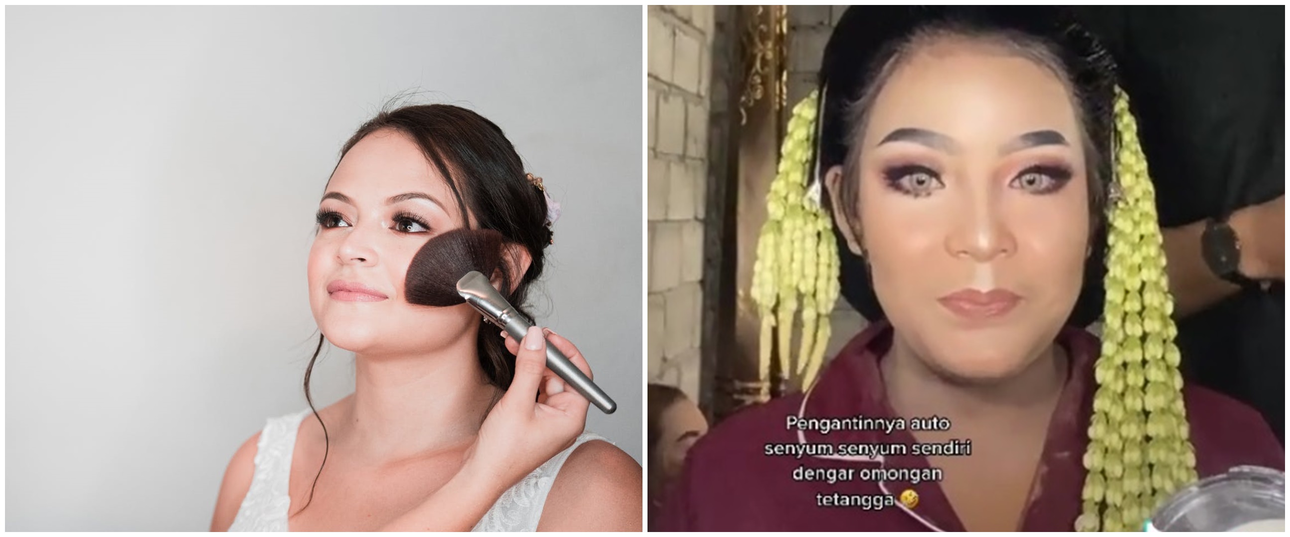 Dicecar pertanyaan emak-emak saat rias pengantin, MUA ini jawab santai