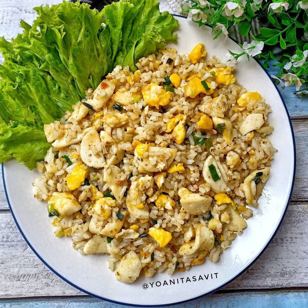 30 Resep nasi goreng putih, enak dan praktis buat sarapan