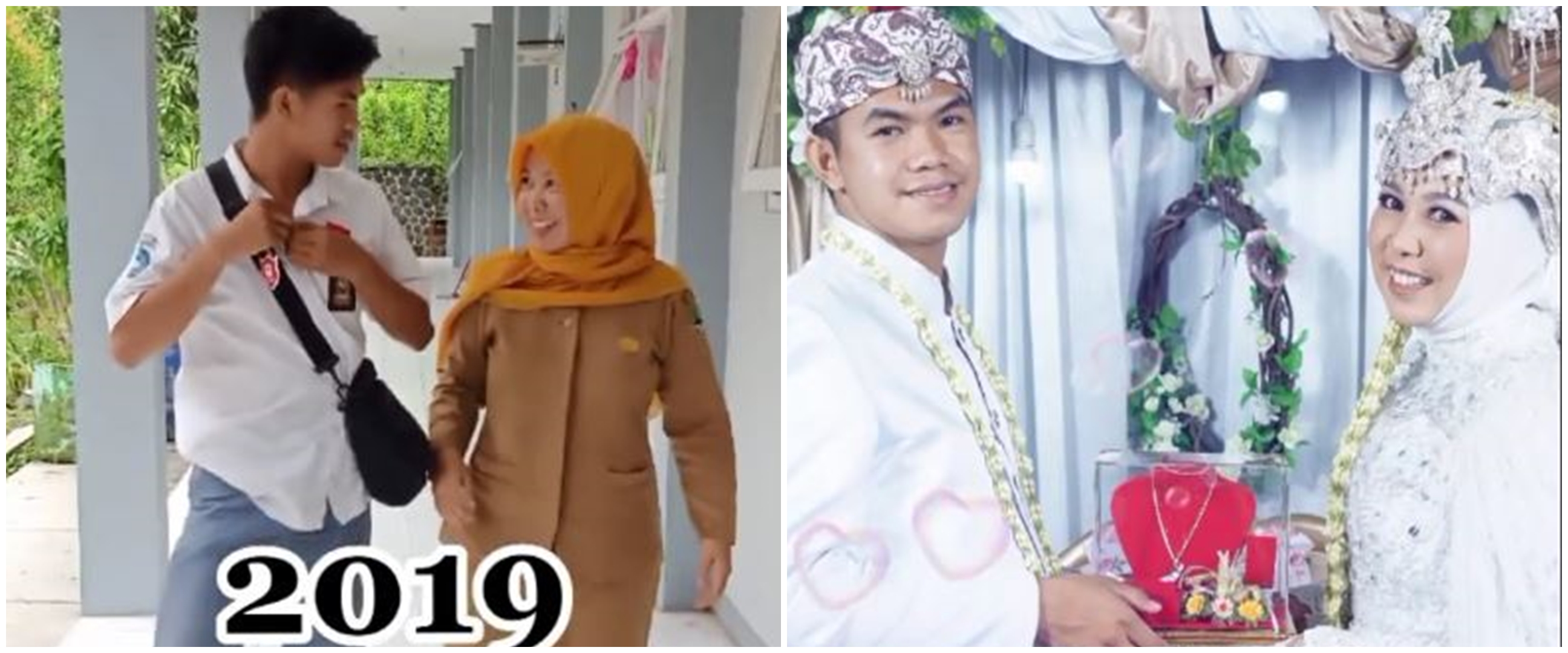 Jodoh rahasia Ilahi, guru dan murid masa SMA ini akhirnya jadi pasutri