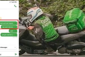 11 Chat lucu driver ojek online kelewat cuek, bikin nyesek hati