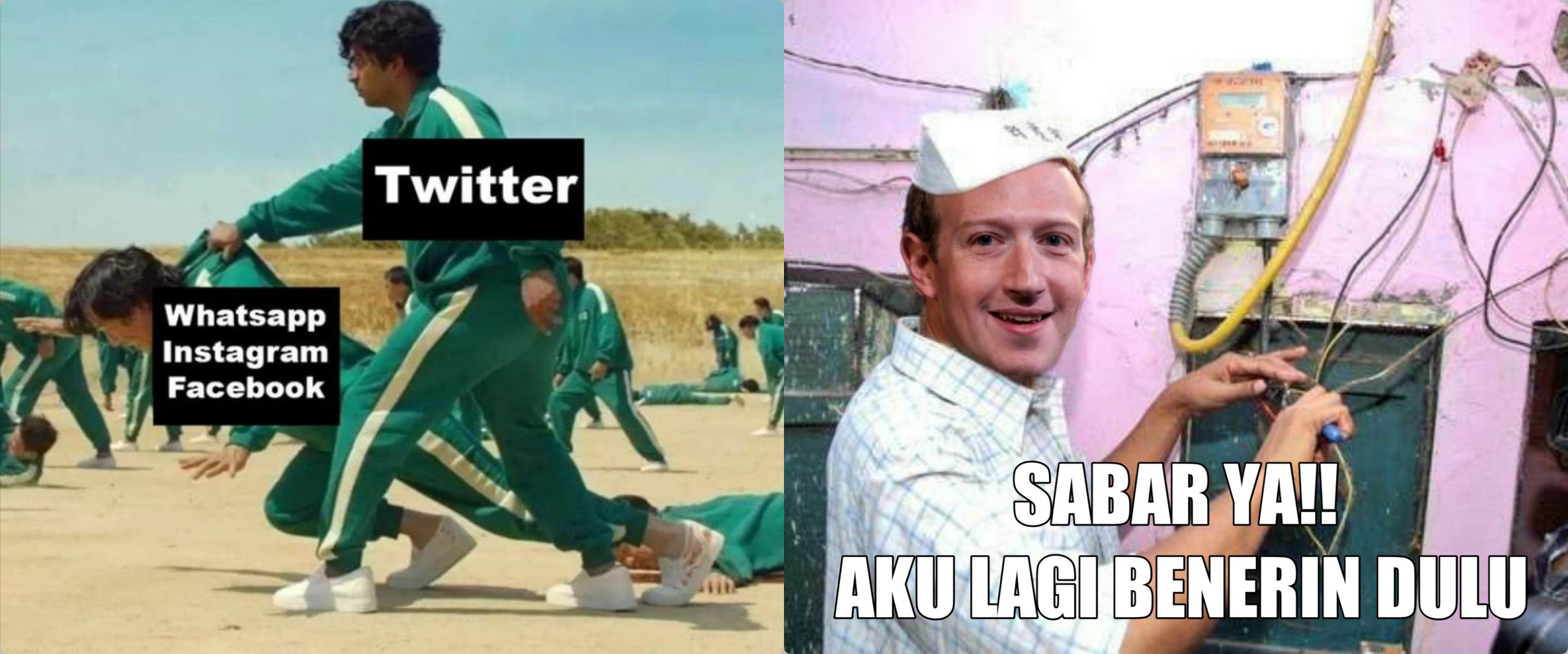 11 Meme lucu WhatsApp, Instagram, dan Facebook down ini bikin senyum