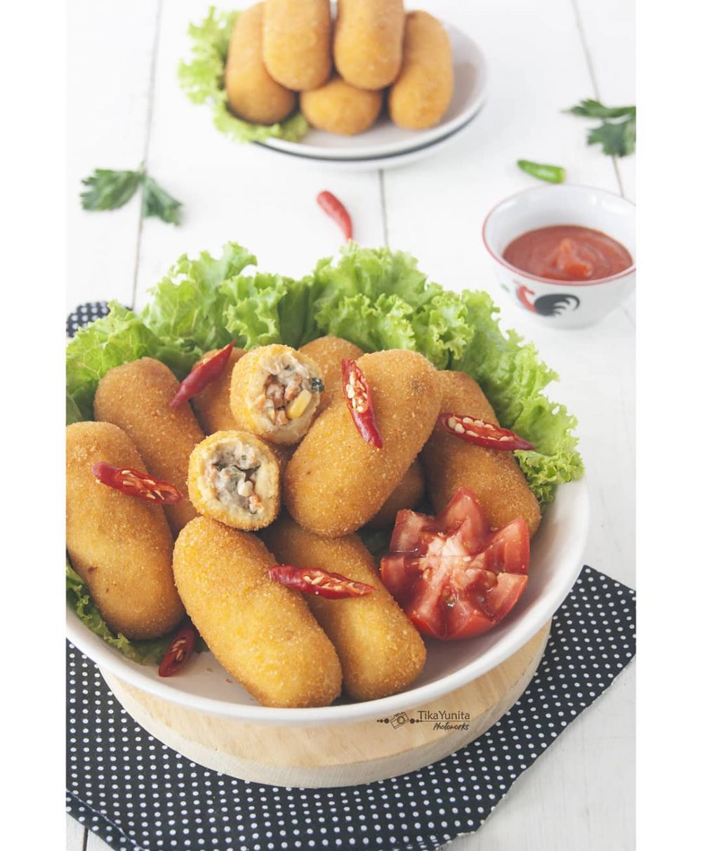 9 Resep kreasi kroket daging, gurihnya bikin nagih