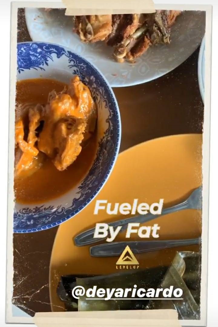 7 Menu Robby Purba saat diet keto, turun 3 kg dalam seminggu