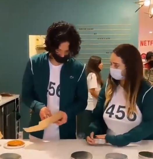 Netflix Prancis buka kafe Squid Game, ini 7 potret penampakannya