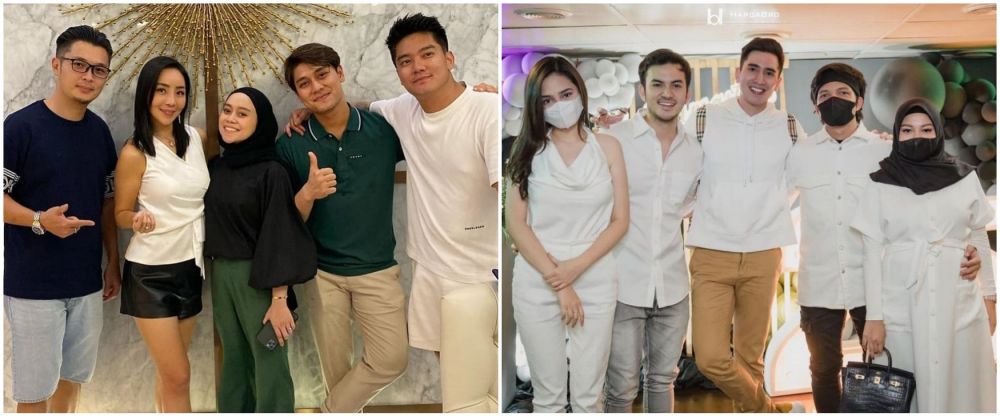 7 Beda outfit hamil Lesty Kejora & Aurel Hermansyah, simpel dan nyaman