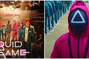 7 Detail unik semua kostum di serial Squid Game, topeng hingga sepatu