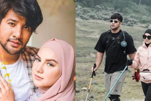 Hobi muncak, ini 11 momen Ammar Zoni dan Irish bella daki Gunung Gede