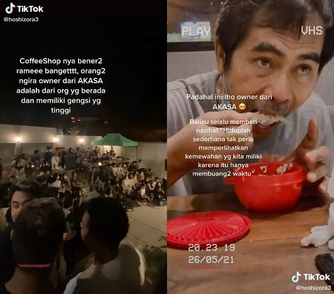 Kisah pemilik kedai kopi di Semarang bawa bekal makan, bikin salut