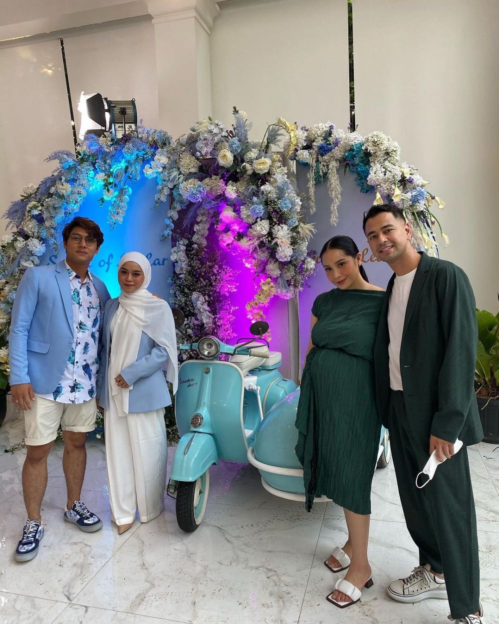 5 Momen Lesty tunjukkan baby bump, diperkirakan lahiran Januari 2022