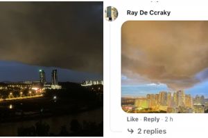 Gumpalan awan hitam gemparkan warga Malaysia, intip penampakannya