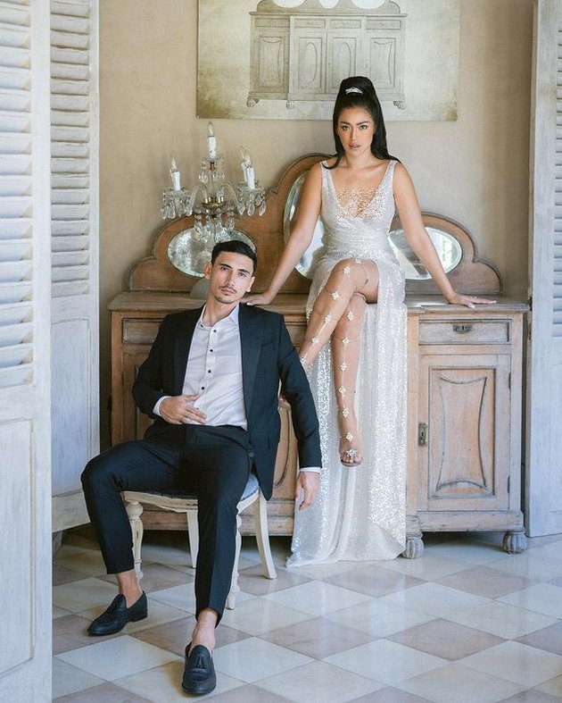 7 Potret prewedding Jessica Iskandar & Vincent Verhaag, bergaya glamor