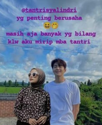 7 Hasil editan foto Tantri Kotak bareng Kim Seon-ho, kocak abis