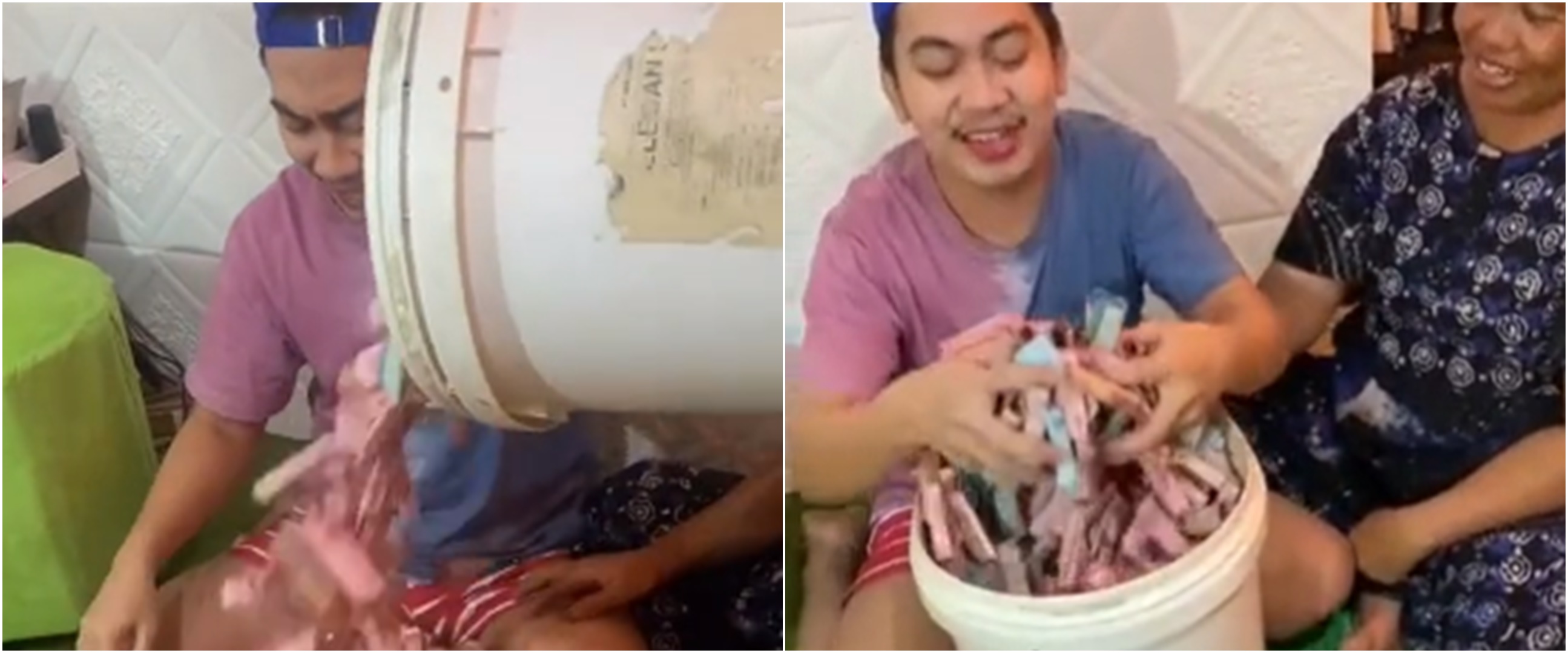 Kisah haru penjual gorengan nabung di ember, hasilkan Rp 167 juta