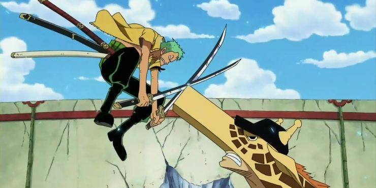 9 Kekuatan teraneh di serial One Piece, jurus ramen hingga pintu buah