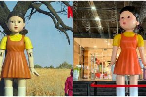 Drama mendunia, ini 5 penampakan boneka Squid Game di berbagai negara
