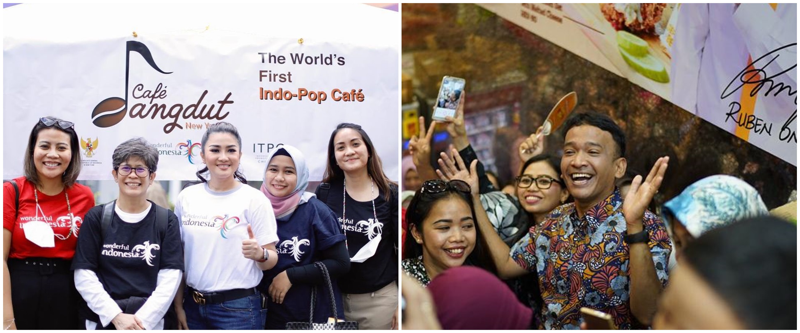 Usaha kuliner 5 seleb di luar negeri, Fitri Carlina buka cafe dangdut