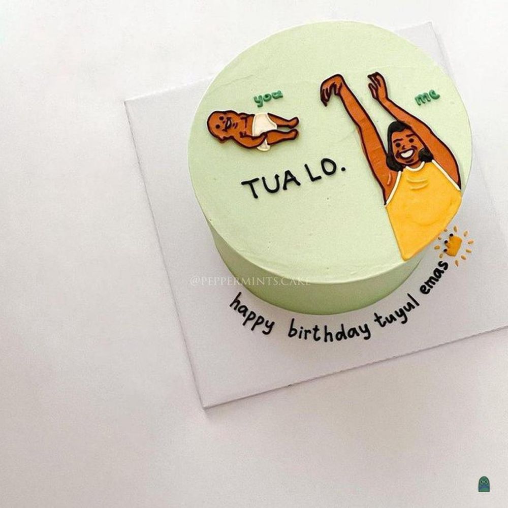 11 Tulisan kocak di kue ulang tahun ini bikin senyum kecut