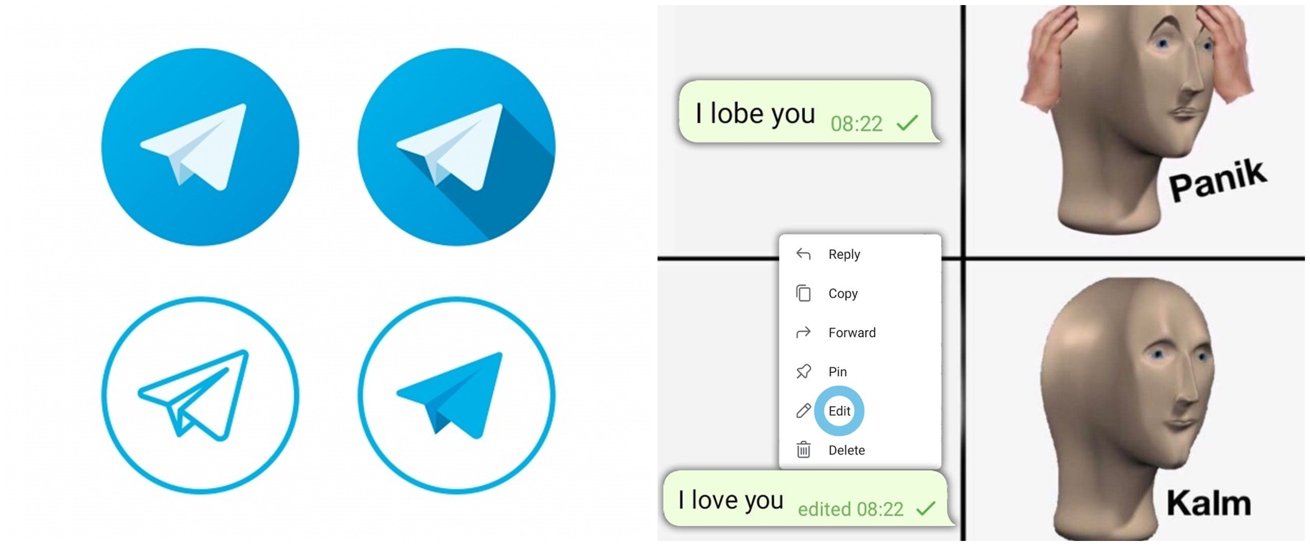 7 Langkah edit pesan typo yang sudah terkirim di Telegram