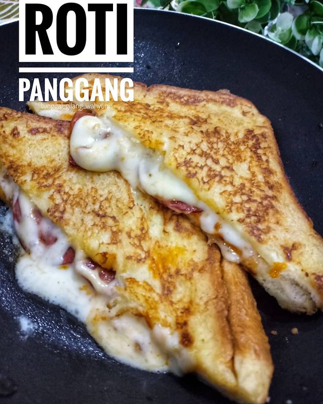 11 Resep kreasi roti bakar keju, gurih dan cocok jadi menu sarapan