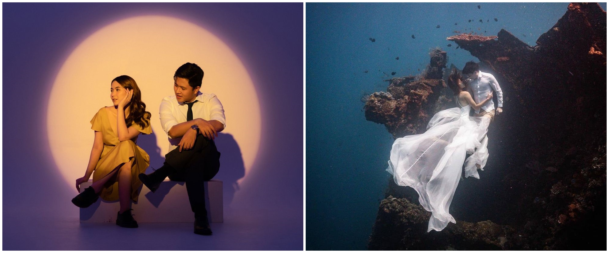 Vintage hingga tiru film, prewedding 11 eks member girlband ini elegan