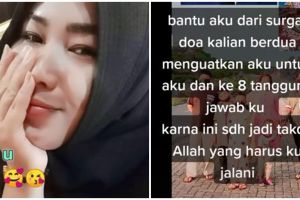 Kisah haru wanita dinikahi duda lalu ditinggal mati, urus 8 anak tiri