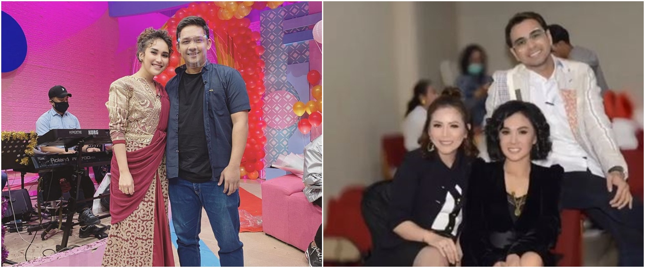 Momen 9 seleb bertemu mantan kekasih, Luna Maya sempat salah tingkah