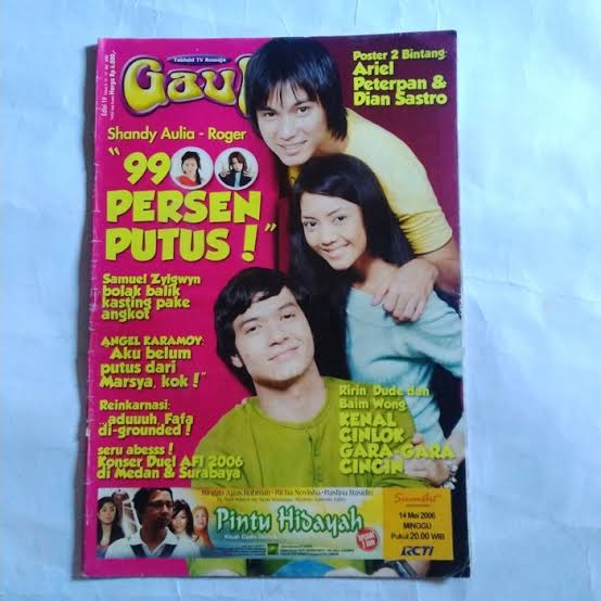 7 Potret lawas Baim Wong di cover majalah, poni lemparnya khas banget