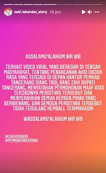 Viral polisi banting mahasiswa, pelaku peluk dan minta maaf ke korban