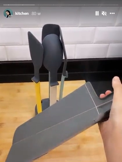 7 Alat dapur istri Tria The Changcuters, bikin masak lebih mudah