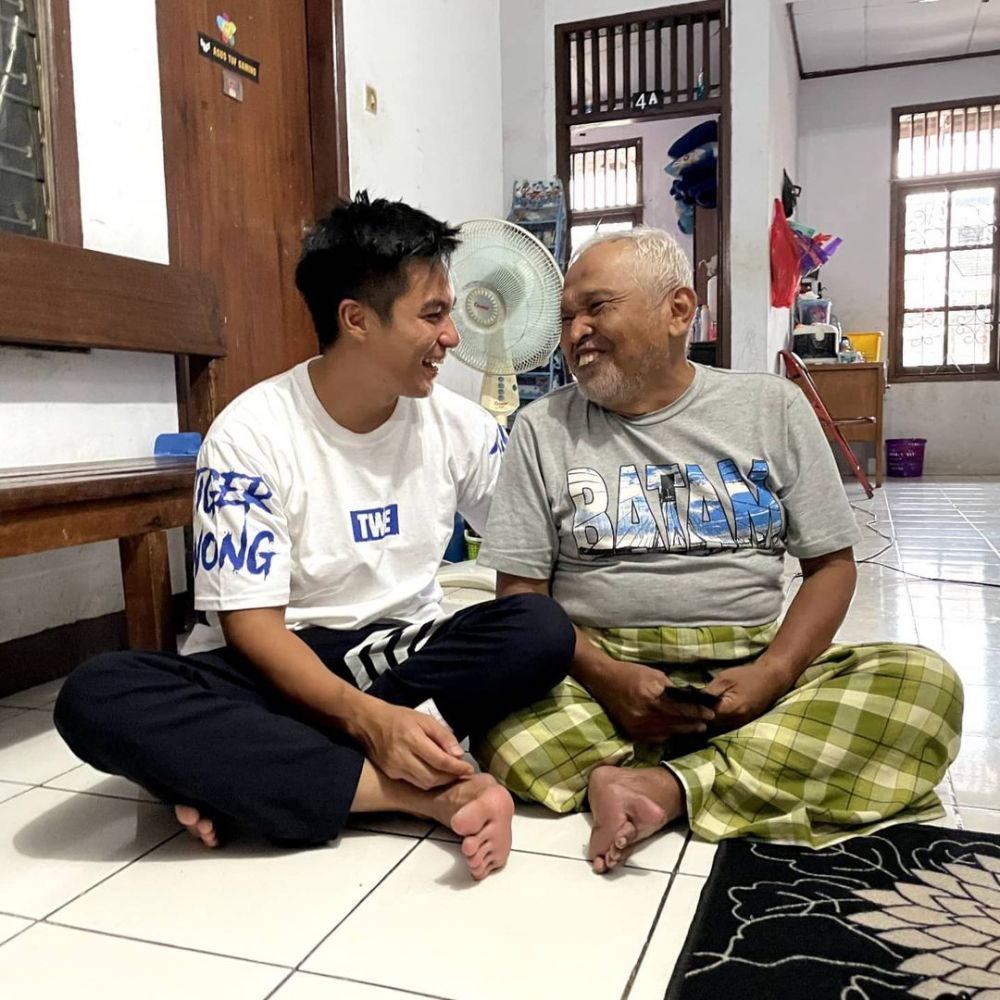 Akhirnya bertemu kembali, Baim Wong merasa malu dengan kakek Suhud