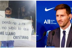 Dinamai Cristiano karena ibunya fans Ronaldo, bocah ini idolakan Messi