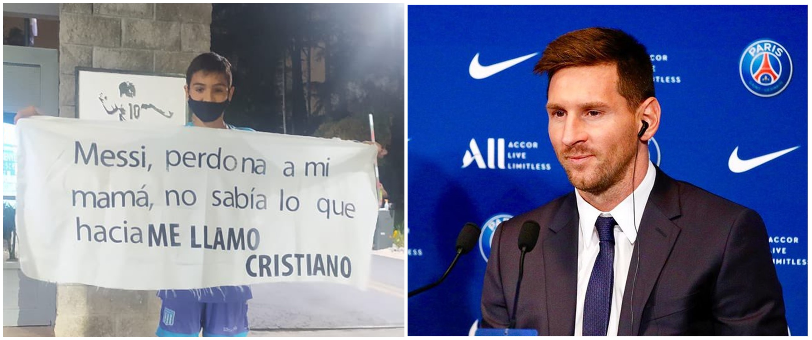 Dinamai Cristiano karena ibunya fans Ronaldo, bocah ini idolakan Messi