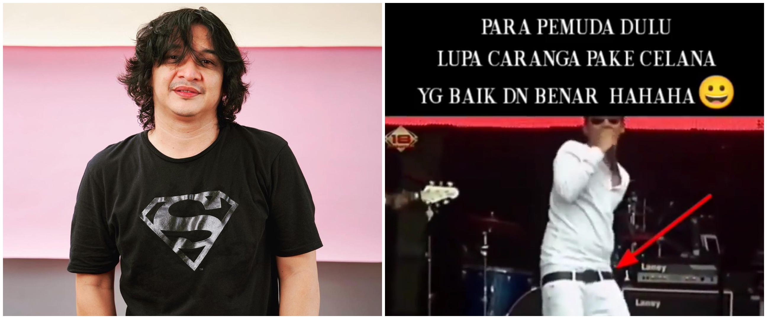 Lihat gaya lawas Pasha Ungu, pemuda zaman dulu auto nostalgia