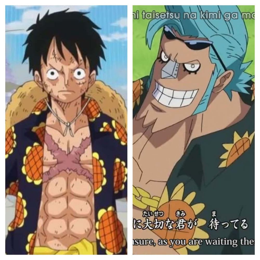 9 Rahasia manusia robot Franky One Piece, punya kode aneh di tubuhnya