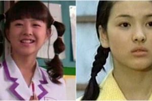 Potret awal karier 9 aktris Korea, rambut kepang Song Hye-kyo khas 